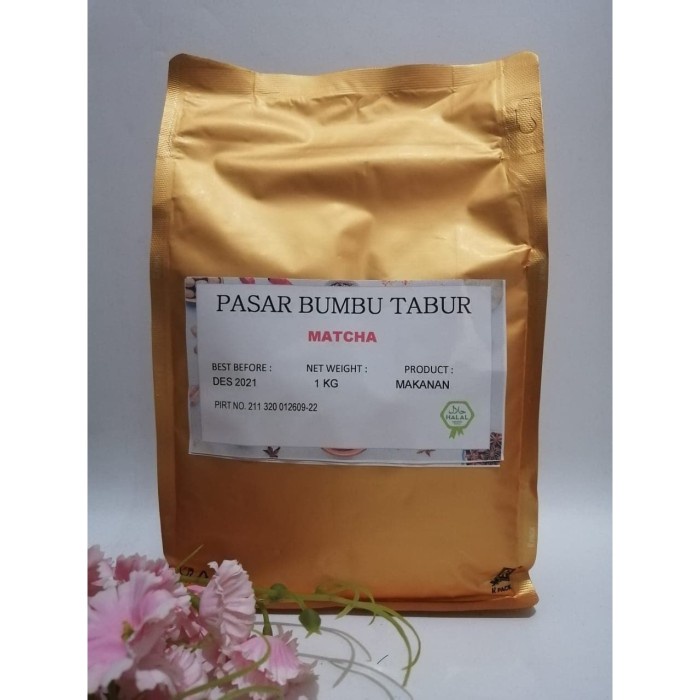 

Marhies- Bumbu Tabur Matcha 1 Kg Bubuk Makanan Enak Murah Halal