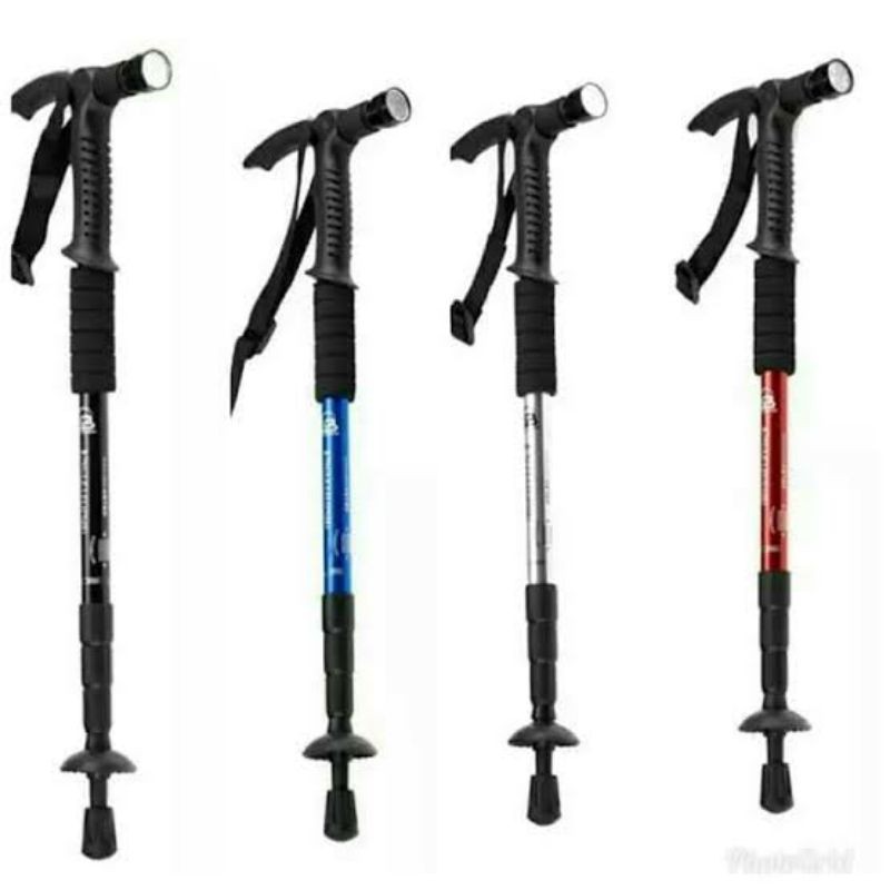 Treking Pole / Trekking Pole |Tongkat Pendaki Senter dan Compass