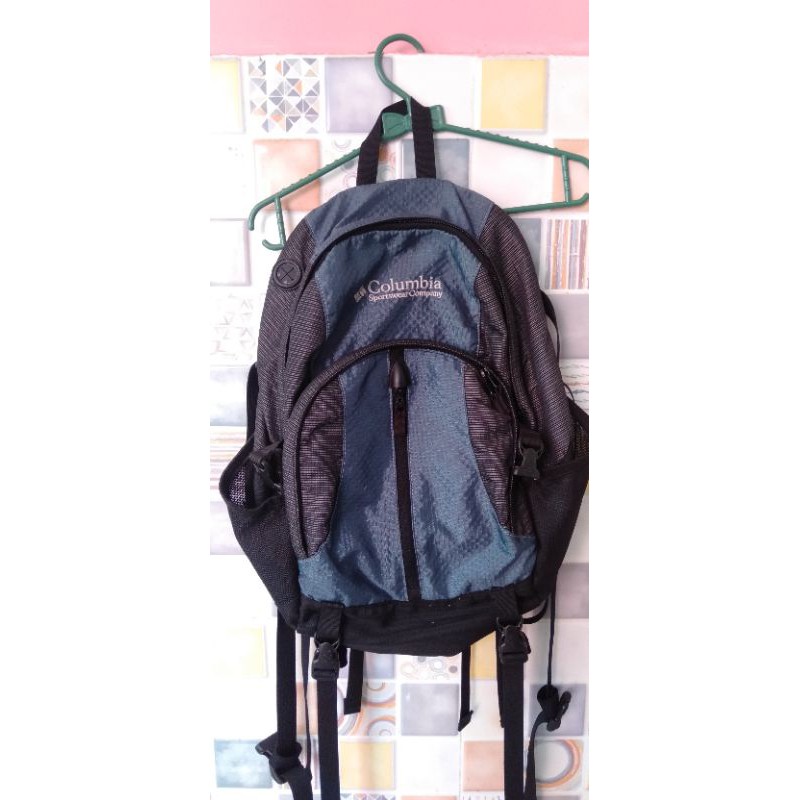 Tas Columbia Backpack Original Second Daypack Ransel Preloved Hiking Gunung