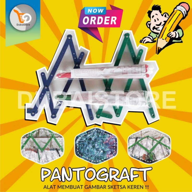 PANTOGRAF (Alat Membuat Gambar Keren)