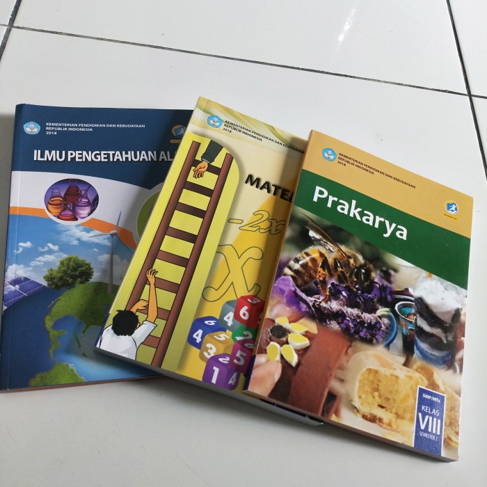 

❤BISA COD❤ Paket 3 Buku Kelas 8 SMP Semester 2 Revisi 2017