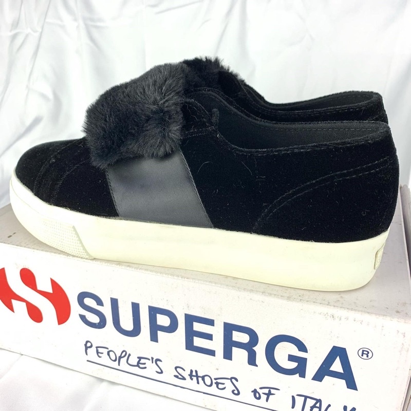 superga 2399 velvchenillestrapecofurw original