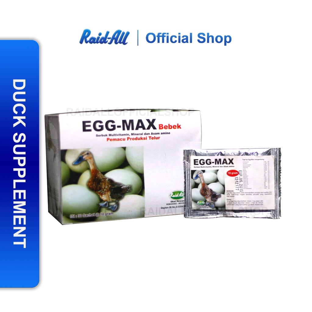 RAID ALL - Egg Max Bebek 10gr 1 box