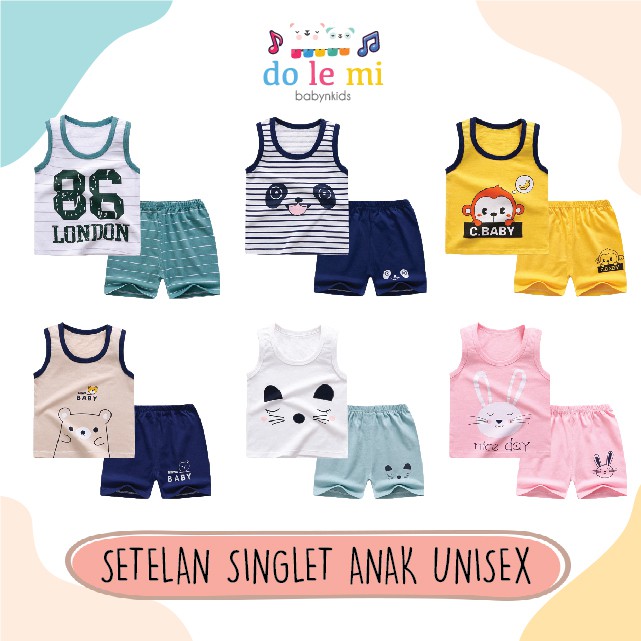 Singlet Anak Karakter Baju Anak Karakter