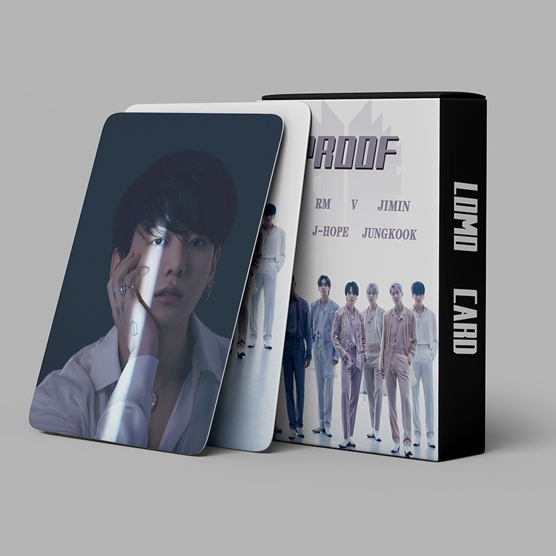 55pcs / set Kartu Foto BTS Album Army Lomo 2022 Festa Untuk Koleksi