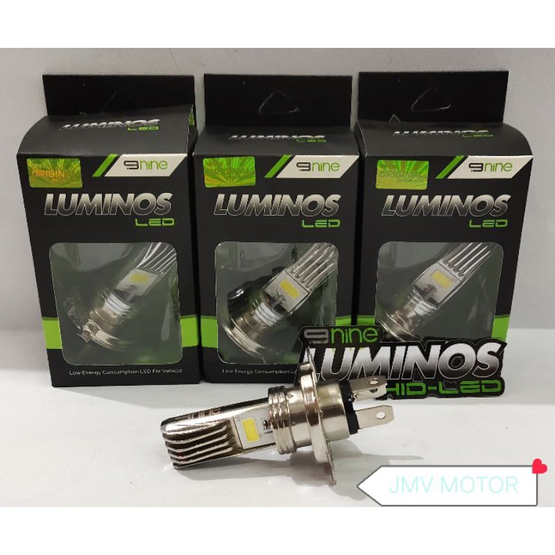 LAMPU DEPAN LED LUMINOS H4/HS1 AC DC