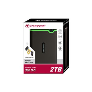 Hdd transcend storejet 25M3-2TB GARANSI RESMI