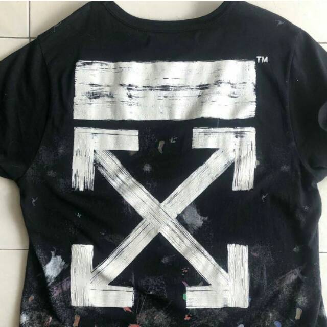 OFF WHITE GALAXY TEE