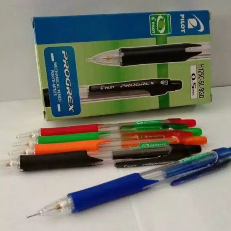 

Pensil Mekanik Pilot Progrex H-125C 0.5mm Harga Satuan