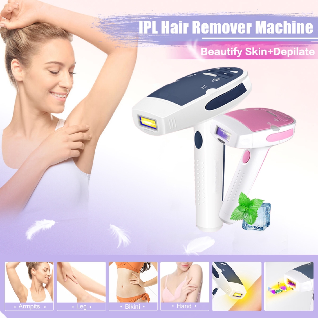 IPL Laser Hair Removal Lescolton 2 in 1 Portable IPL T009i Laser Hair Removal Permanent Bikini Trimmer instrumen pembuangan rambut laser