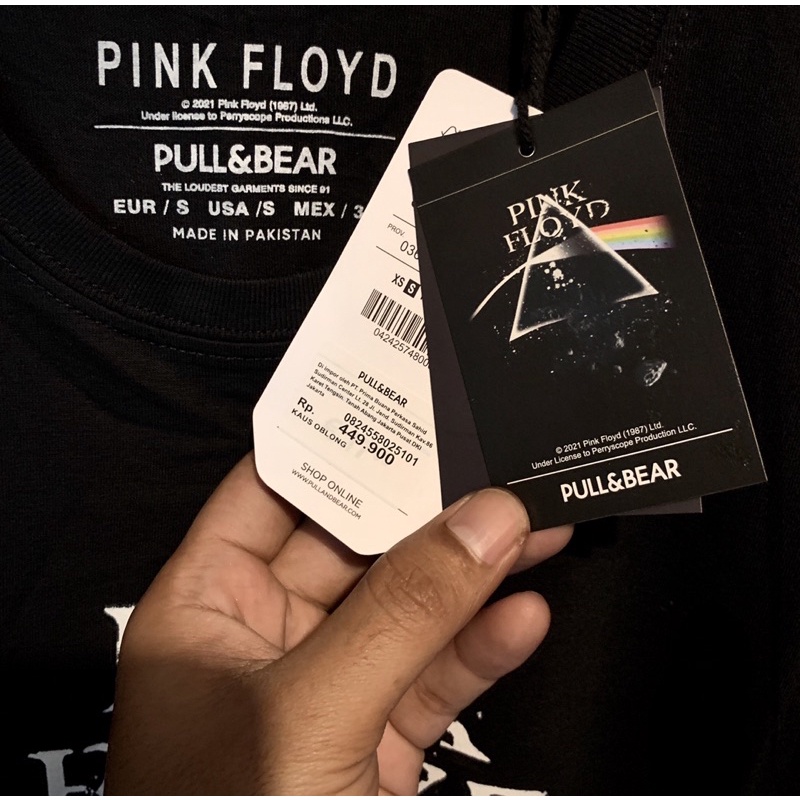 TSHIRT PULL&amp;BEAR x PINK FLOYD BNWT