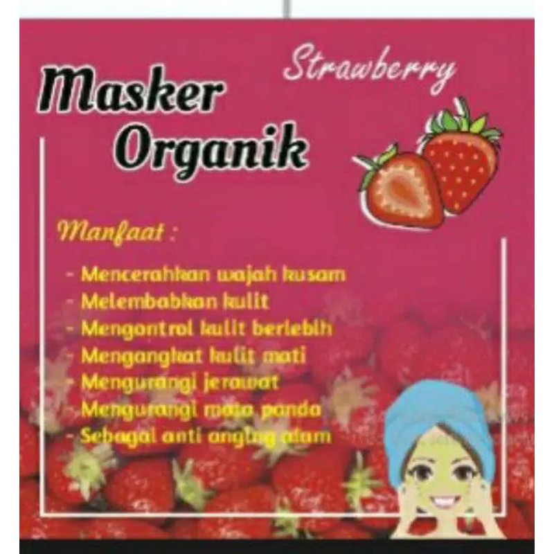 masker organik