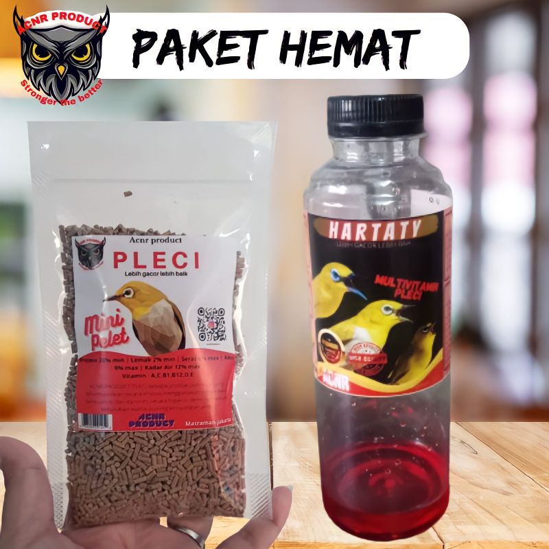 VOER PLECI MINI PELET & HARTATY DOPING PLECI VOER BURUNG PLECI VITAMIN BURUNG PLECI DOPING BURUNG PL