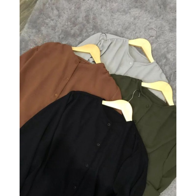 KEMEJA OVERSIZE CRINKLE AIRFLOW