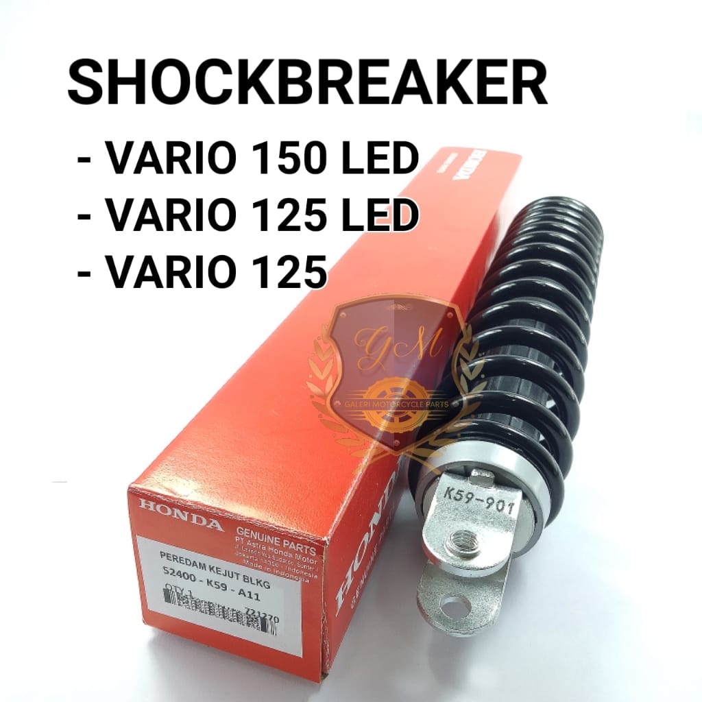 ORIGINAL SHOCKBREAKER BELAKANG MOTOR HONDA VARIO 125 TECHNO VARIO 125 NEW LED VARIO 150 LED FI INJEK