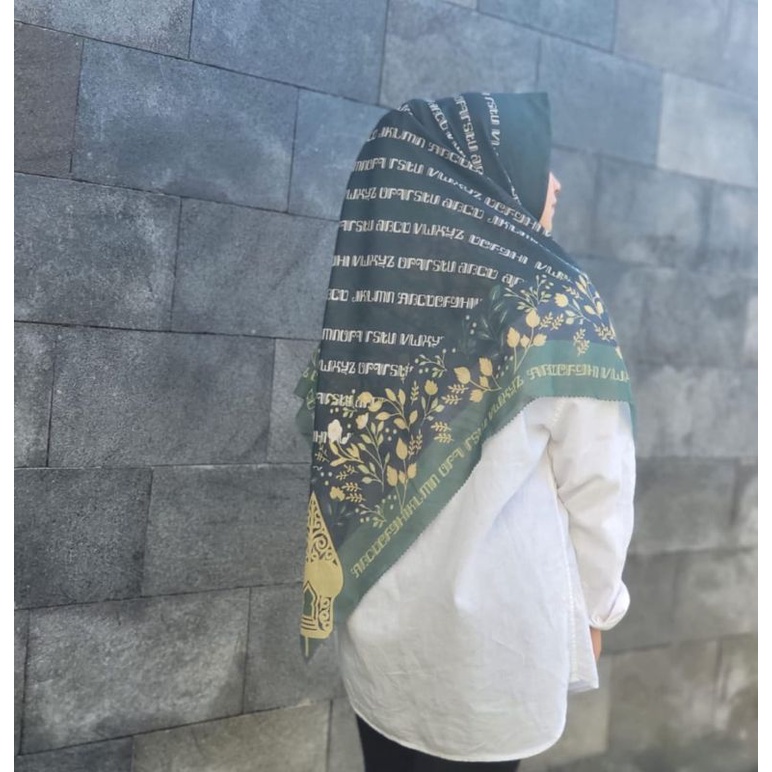Kerudung Koran/ Jilbab Koran/ BUKAN Kerudung Suhita/ Kerudung Koran Aksara Jawa/ Jilbab Koran Korea