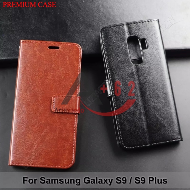 SAMSUNG S6 S7 FLAT S6 S7 EDGE S8 S8+ S9 S9+ S10+ PLUS FlipCover Wallet Leather Case Dompet Kulit Pre