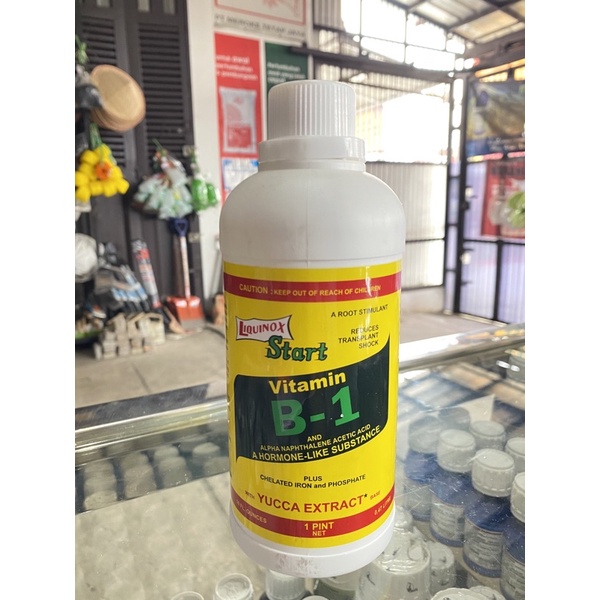 Pupuk Vitamin Tanaman B-1 LIQUINOX untuk anti stress
