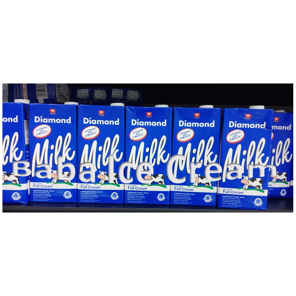 

Diamond Milk UHT Full Cream 1000 Ml