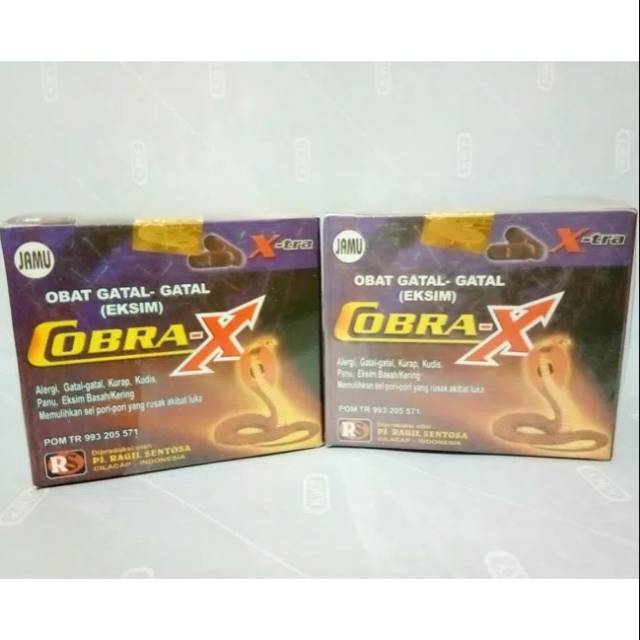 COBRA-X OBAT GATAL GATAL DAN EKSIM KAPSUL