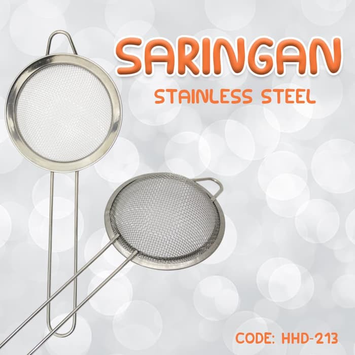 

SARINGAN TEH MINYAK TEPUNG JUS STAINLESS STEEL HHD213 vnl2933