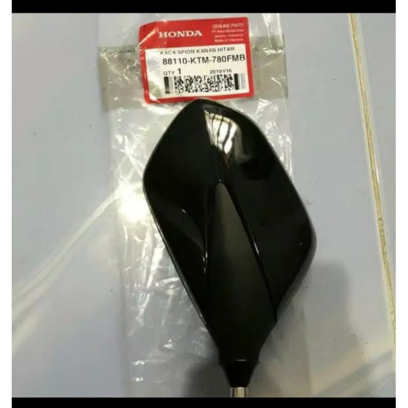 Kaca spion Supra x 125 original Honda hitam KTM