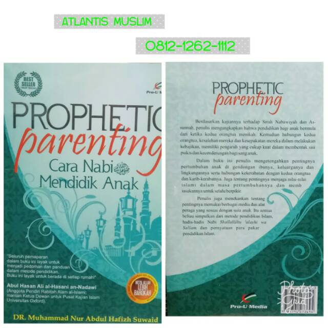 PROPHETIK Parenting Cara Nabi Mendidik Anak