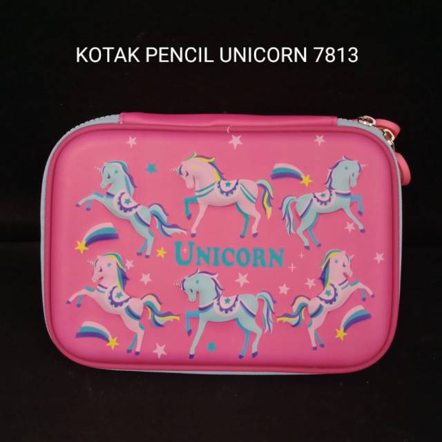 

Kotak Pensil Smiggle Unicorn