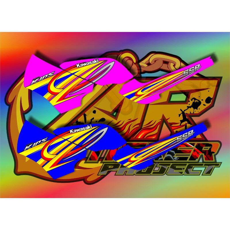 striping ssr custome striping ninja ssr variasi