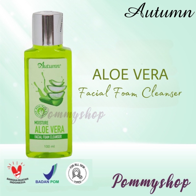 Autumn Aloe Vera Facial Foam Cleanser