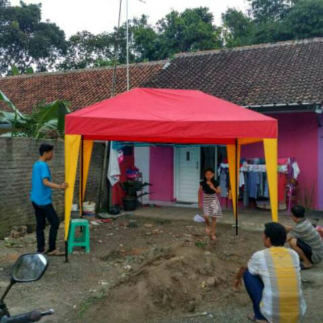 Tenda Cafe 2x3/Tenda Piramid/Tenda Promosi