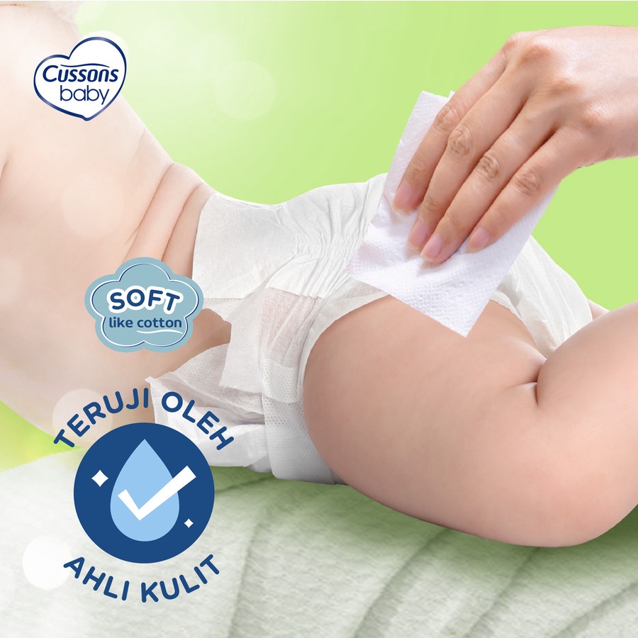 BPOM CUSSONS BABY WIPES 50'S BELI 1 GRATIS 1 / TISSUE BAYI / TISU BASAH / SYE