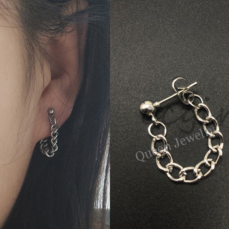 Anting Rantai Salib Untuk Wanita