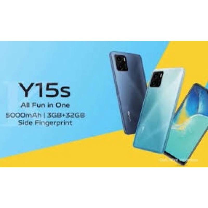 VIVO Y15S RAM 3 ROM 32 RESMI 5000 MAh