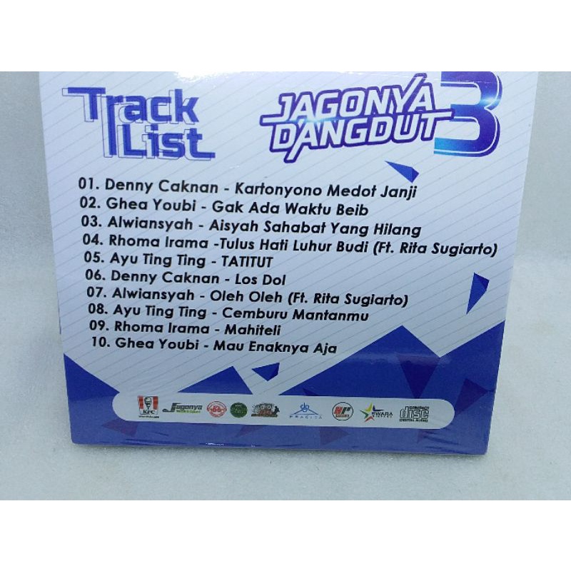 kaset CD Jagonya dangdut 3 - kompilasi lagu dangdut 2021