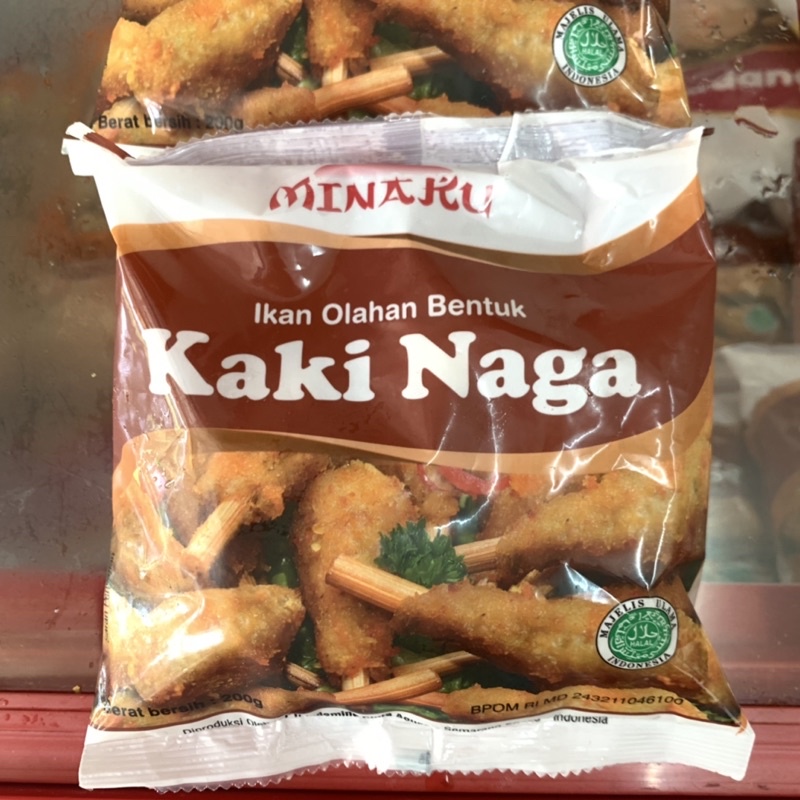 

Kaki Naga Minaku 200 Gram