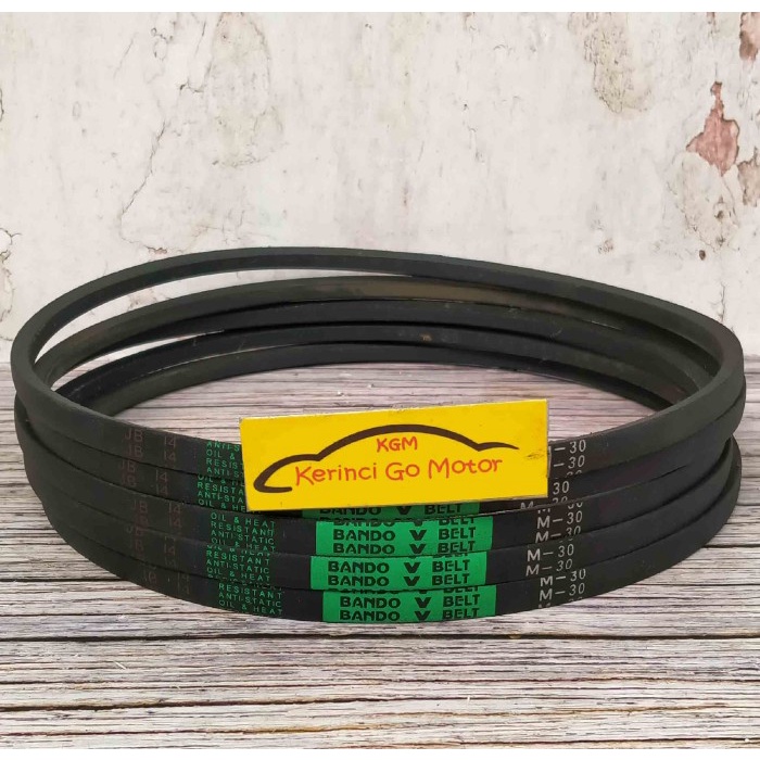 BANDO VAN BELT M-30 V BELT TALI KIPAS M30 FAN BELT MESIN CUCI POLOS