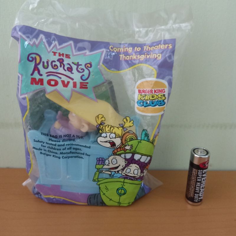 Burger King The Rugrats Movie 1998 USA MIP #Baby Dil Awakens (Box: TC50)