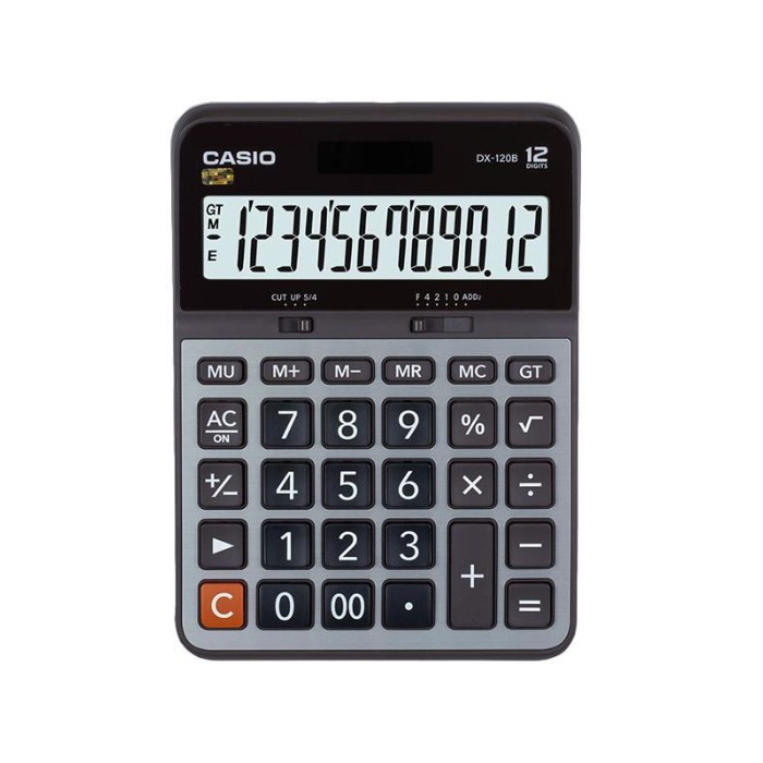 

Asaba Bandung - Casio DX-120B - Kalkulator Toko/Dagang - Standard - 12 digit