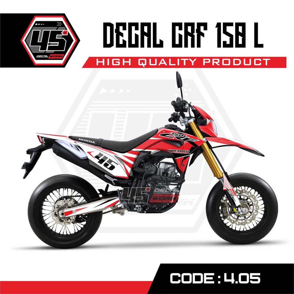 DCAL CRF150L LAMINASI GLOSS/DOFF