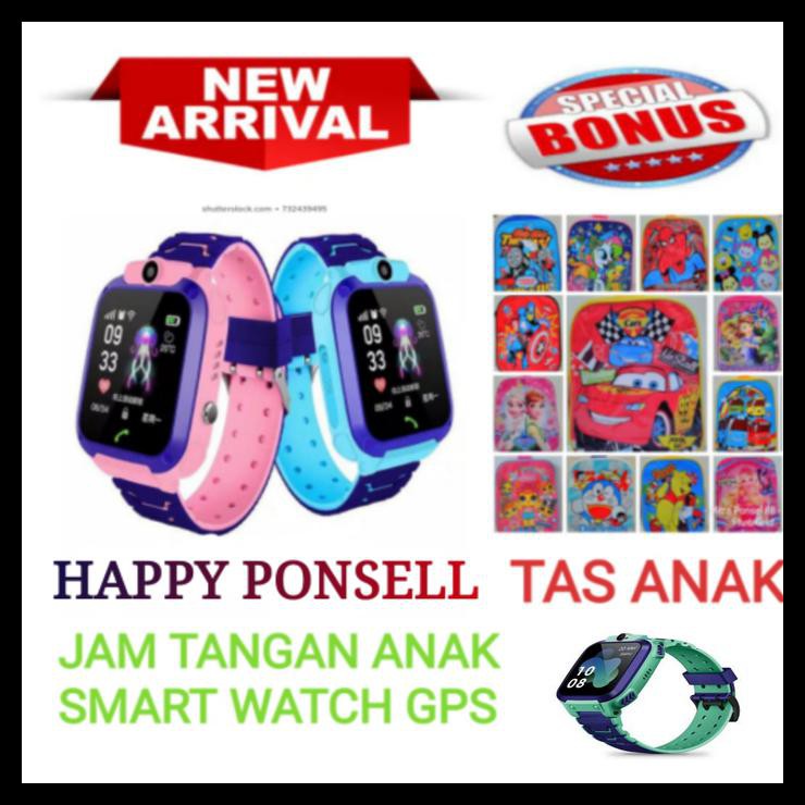 Hotpromo Jam Tangan Hp Anak Smart Watch Gps Imoo Z5 Kw - Merah Muda