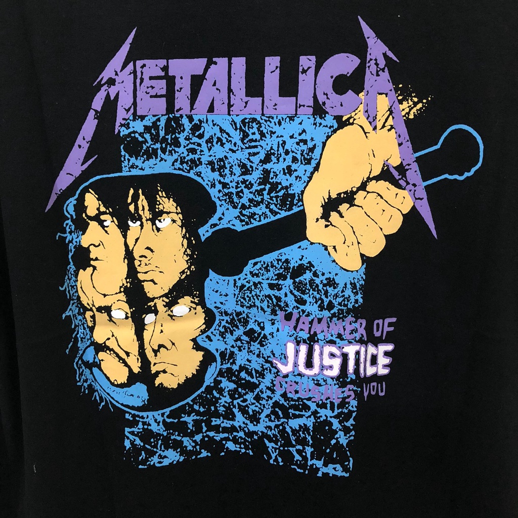 H&amp;M Tee Metallica / Baju Kaos HnM Original Pria Wanita