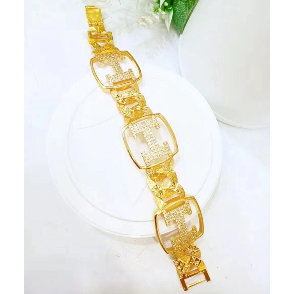 Gelang Xuping Permata Perhiasan Fashion CC (panjang 17.5cm)