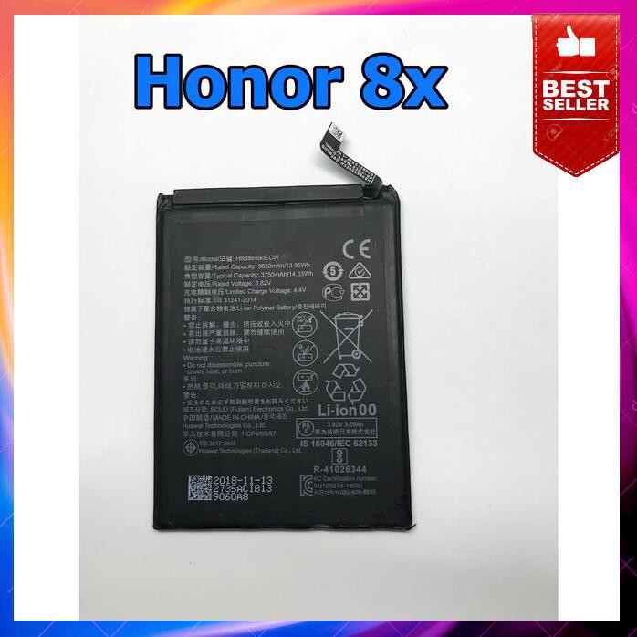 Acc Hp Baterai Huawei Honor 8X Honor8X Original Baterai