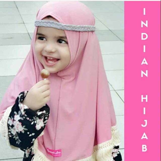 SALE Indian hijab by rumah ara / jilbab bandana / jilbab anak