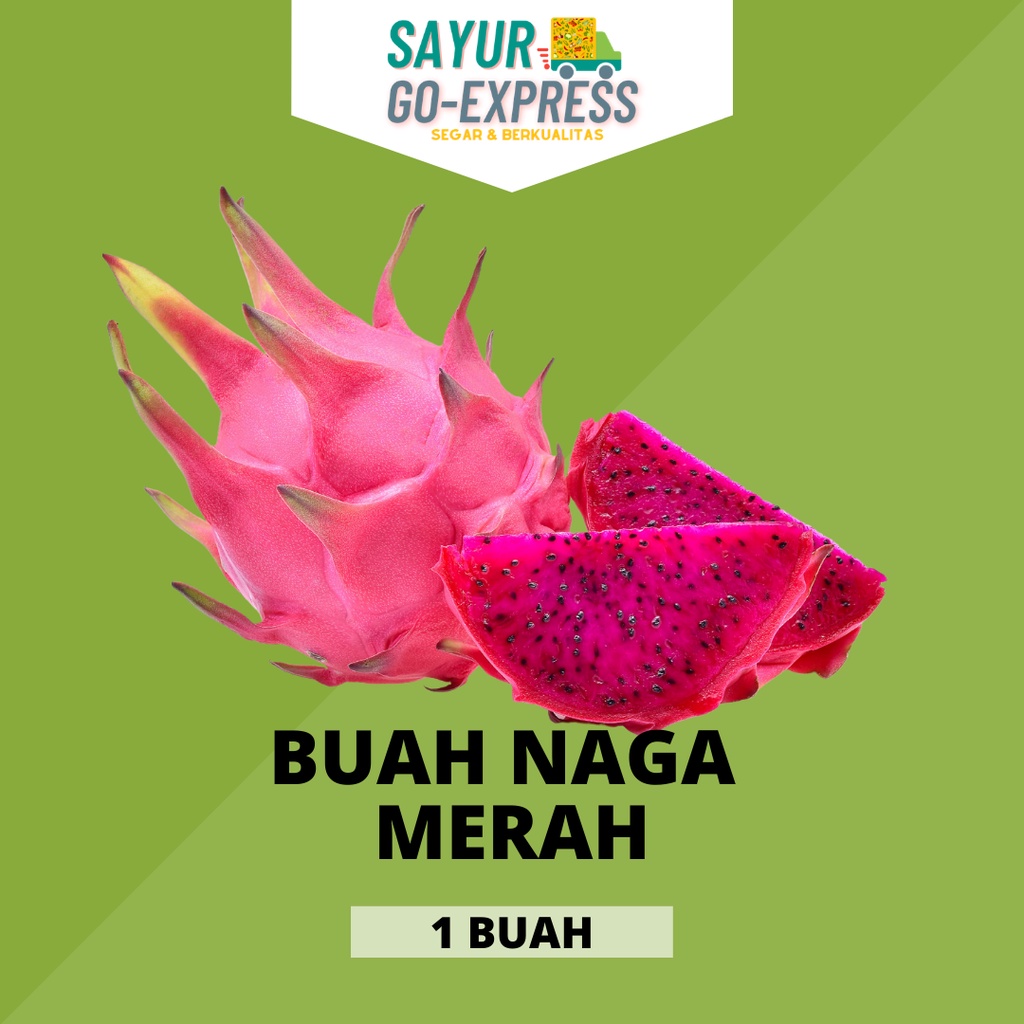 

buah naga merah red dragon fruit segar fresh