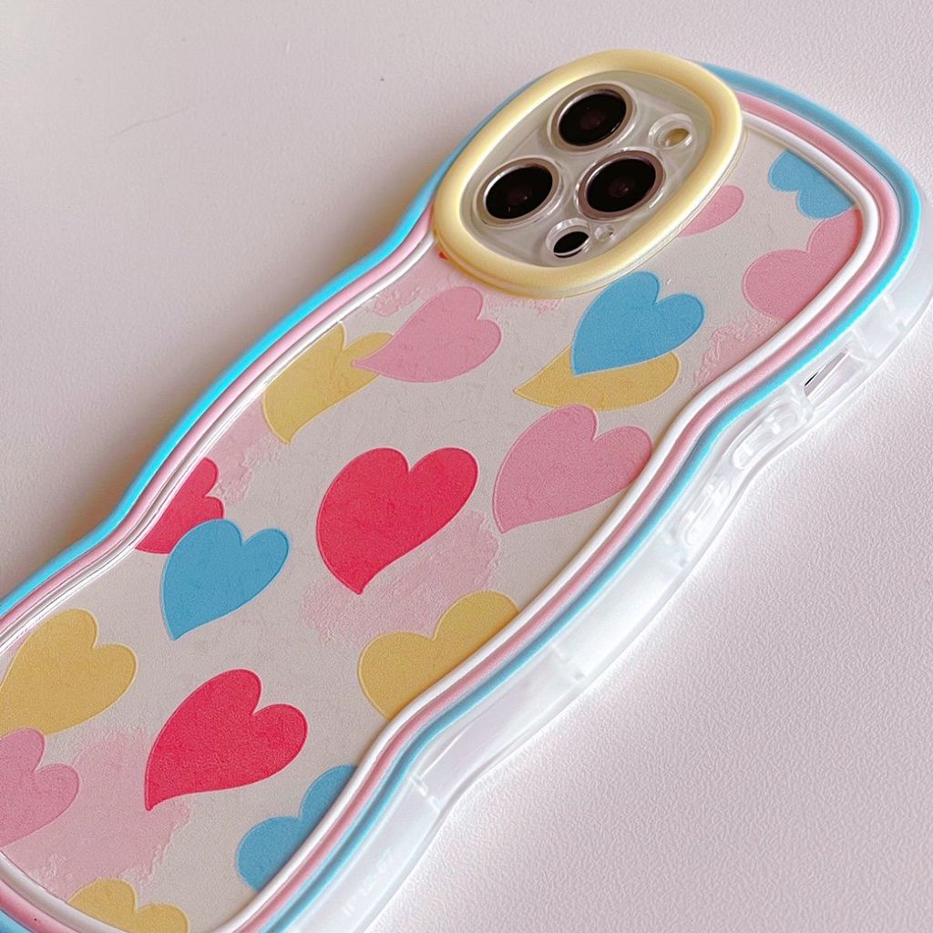 Case Motif Graffiti Hati Untuk iphone 12 13 11 Pro Max X Xs Max Xr Dij2