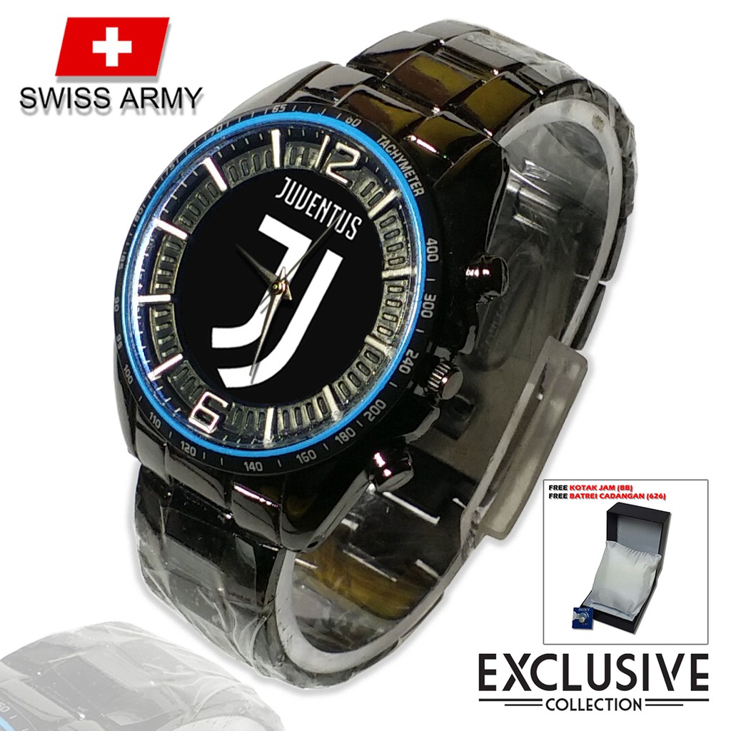 (Istimewa Bossque) Jam JUVENTUS Rantai Sport (Elegan)