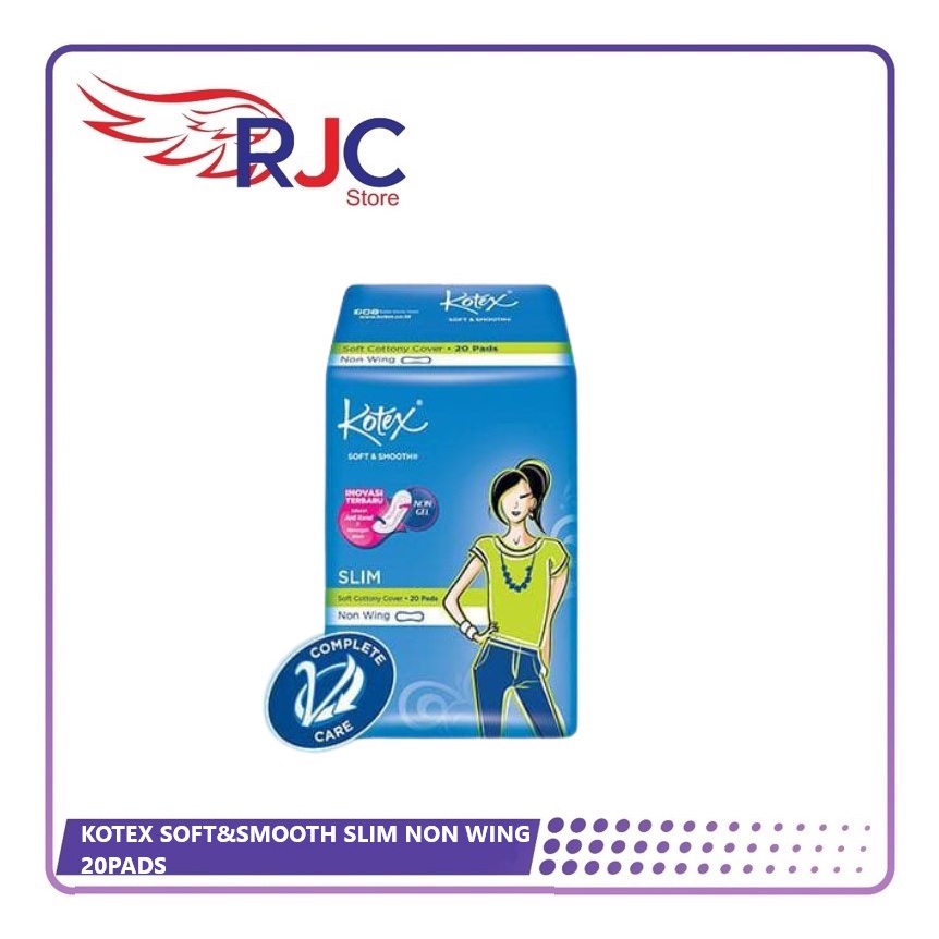 Kotex Soft&Smooth Slim Non Wing 20'