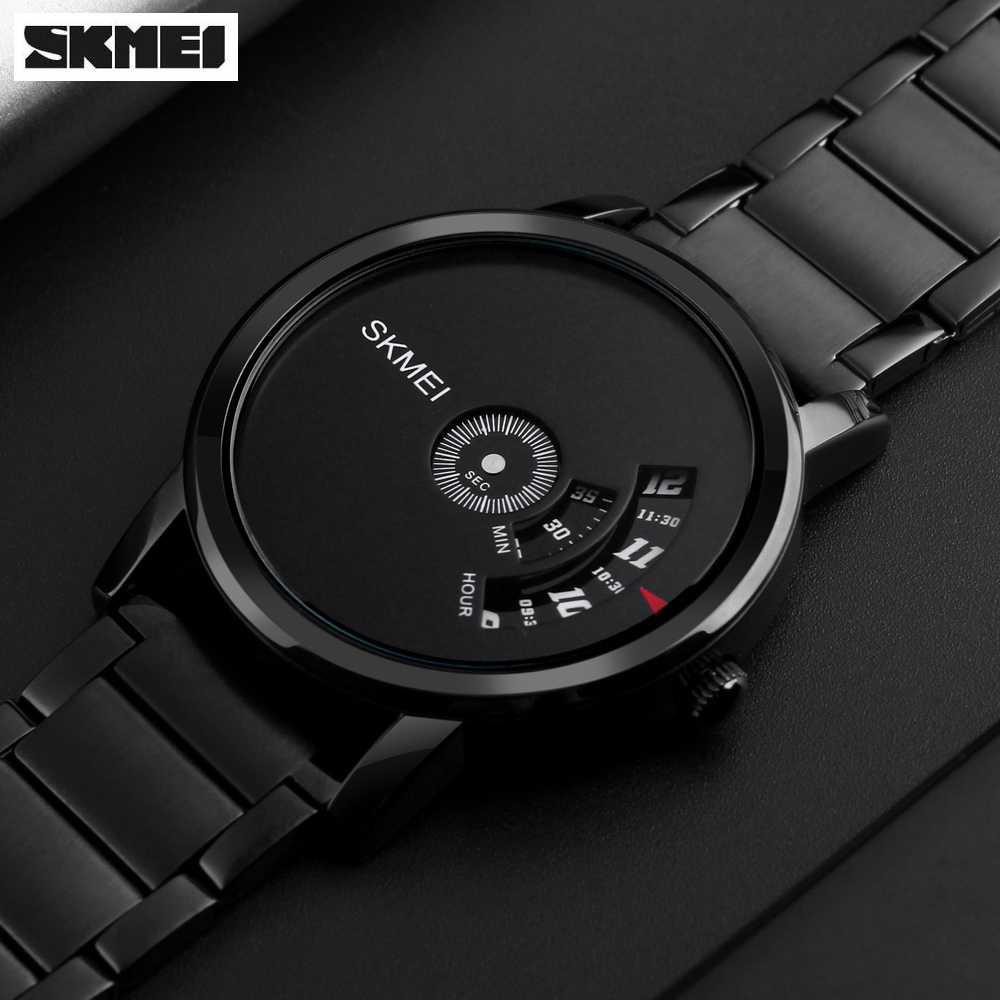 SKMEI Jam Tangan Analog - 1260 [Hitam/Hitam]